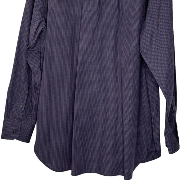 Billy Reid 100% Cotton Button Shirt (Size XXL) Long Sleeve Plaid Standard Fit - Picture 7 of 9